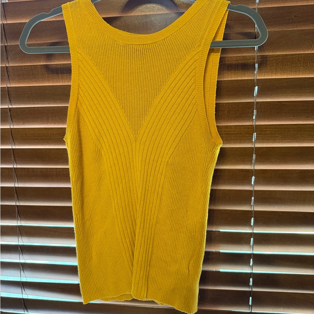 Express Mustard Tank Top